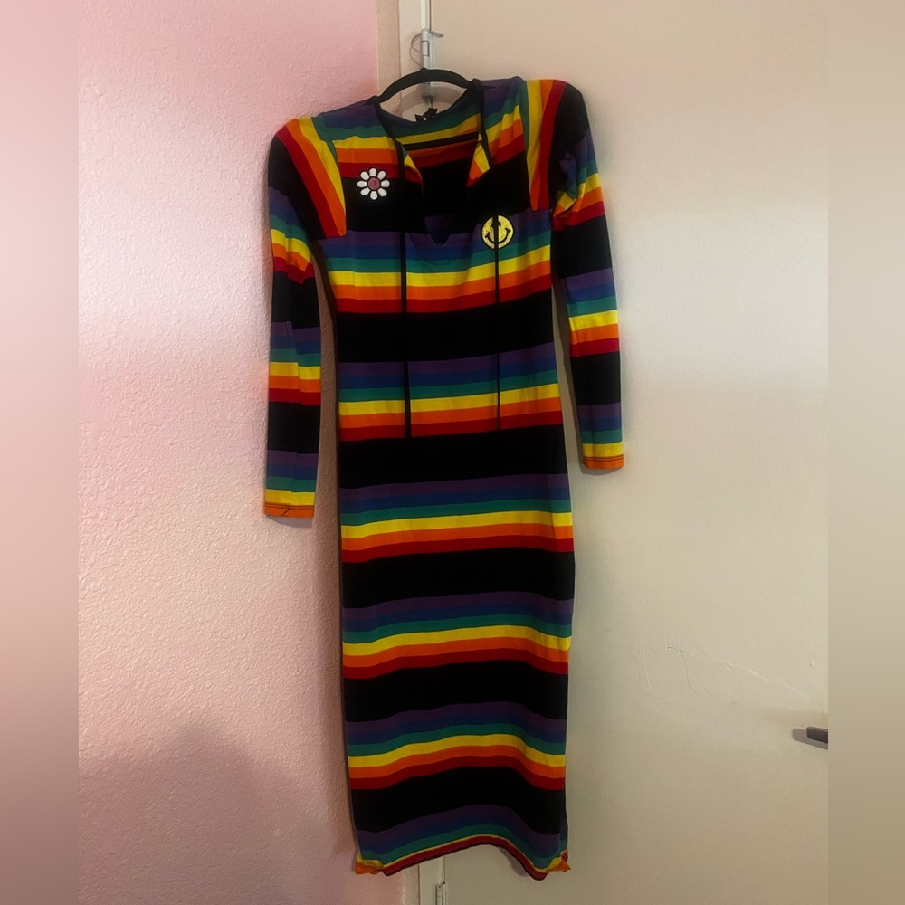 Rainbow Maxi Dress